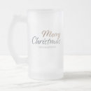 Search for christmas beer glasses Frosted