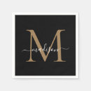 Search for monogram napkins Script