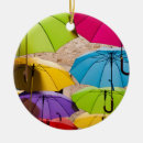 Search for umbrella ornaments Colorful