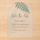 Search for fern wedding invitations Modern
