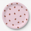 Search for ladybug plates Ladybug birthday party