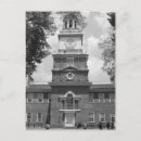 Search for independence hall postcards Philly
