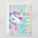 Search for pastel unicorn invitations Girl