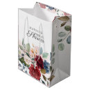 Search for burgundy gift bags Script