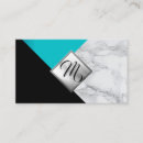 Search for black and teal business cards Stylish