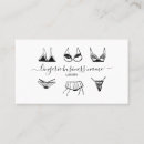 Search for lingerie business cards fashion