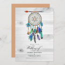 Search for native american wedding invitations Dreamcatcher