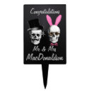 Search for goth cake toppers Newly weds