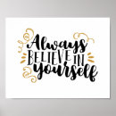 Search for believe in yourself posters Motivation