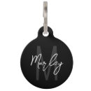 Search for modern pet tags Initial