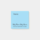 Search for baby shower post it notes Blue