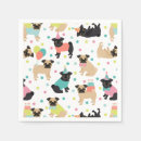 Search for pug napkins Birthday