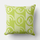 Search for lime green pillows Vibrant