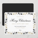 Search for happy new year christmas cards Black and gold