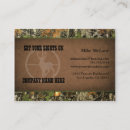 Search for hunter business cards camouflage