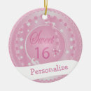 Search for sweet 16 ornaments Pink