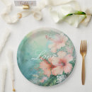 Search for hibiscus paper plates Floral