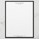 Search for black and white letterhead Professional