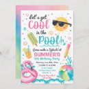 Search for lets make a splash invitations Watercolor