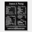 Search for salon menus List