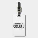 Search for christian luggage tags Bible