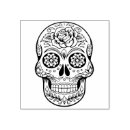 Search for halloween rubber stamps Skull