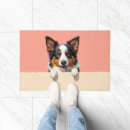 Search for australian shepherd doormats Aussie dog