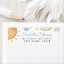 Search for sunshine return address labels Blue