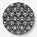 Search for gothic halloween paper plates Damask