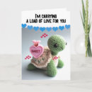 Search for turtle valentines day cards Whimsical