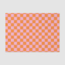 Search for pink and orange tissue paper Squares