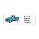 Search for classic car return address labels Vehicle