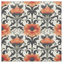 Search for art nouveau fabric Black