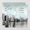 Search for chicago skyline invitations Blue