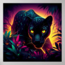 Search for black panther animal posters Modern