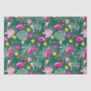 Search for tropical tissue paper Flamingo