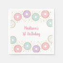 Search for donut napkins Donut first birthday