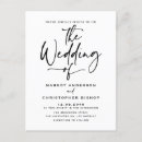 Search for wedding invitation postcards Typography