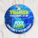Search for pool party favor tags Swimming