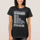 Search for esophageal cancer tshirts Warrior