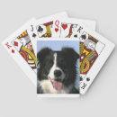 Search for dog playing cards Border collie