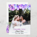 Search for lilac thank you cards pretty