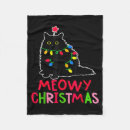 Search for christmas black cat blankets Lights