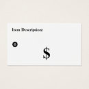 Search for sale hang tags Black and white