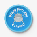 Search for dolphins paper plates Whimsical