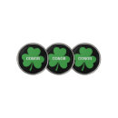 Search for shamrock golf ball markers Green