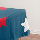Search for red white and blue tablecloths Patriotic