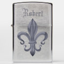 Search for fleur de lis lighters Monogrammed