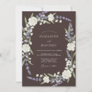 Search for chocolate brown wedding invitations Espresso