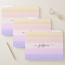 Search for pastel folders Striped